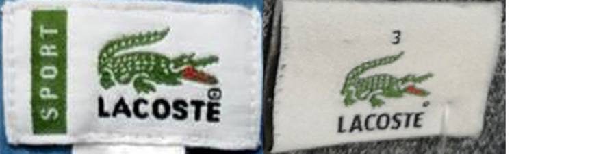 Etiquetas Lacoste reales, Años 2000