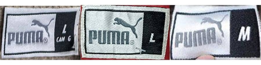 Etiquetas Puma reales, Años 90 – 2000